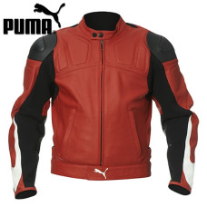 Шкіряна мотокуртка Dainese-Puma-Red