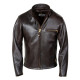 Класична шкіряна мотокуртка Schott NYC 141 brown