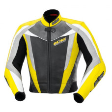 Шкіряна мотокуртка BUSE Zolder black-yellow