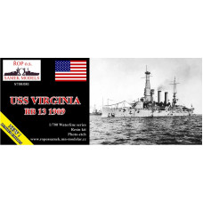 Корабль "Virginia" BB-13, 1909