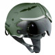 Мотошолом GPA Aircraft military green