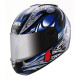 Мотошолом Uvex Boss 525 black/blue/shiny