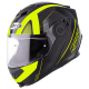 Мотошолом ROCC 881 matt black/neon yellow