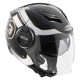 Мотошолом ROCC 281 Jet helmet black/white