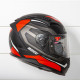 Мотошолом ROCC 331 matt black/red