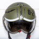 Мотошолом GPA Aircraft military green