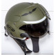 Мотошолом GPA Aircraft military green