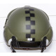 Мотошолом GPA Aircraft military green