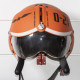 Мотошолом GPA Aircraft military orange