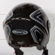 Мотошолом ROCC 231 Jet helmet black/grey