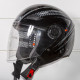 Мотошолом ROCC 231 Jet helmet black/grey