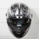 Мотошолом ROCC 322 black/grey
