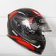 Мотошолом ROCC 331 matt black/red