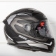 Мотошолом ROCC 331 matt black /silver