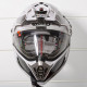 Мотошолом ROCC 771 enduro helmet white/black