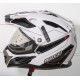 Мотошолом ROCC 771 enduro helmet white/black