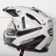 Мотошолом ROCC 771 enduro helmet white/black