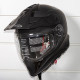 Мотошолом ROCC 780 enduro helmet matt black
