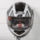 Мотошолом ROCC 881 matt black/white